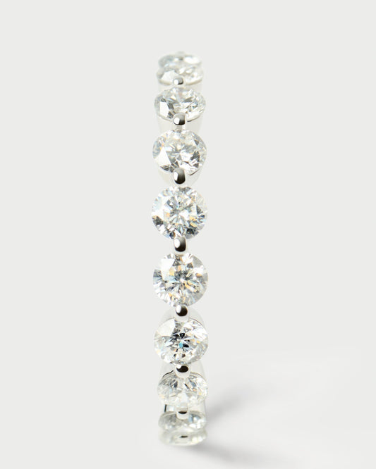 Anello PD PAOLA Anello eternity in diamanti e oro bianco Astra AN06-E85