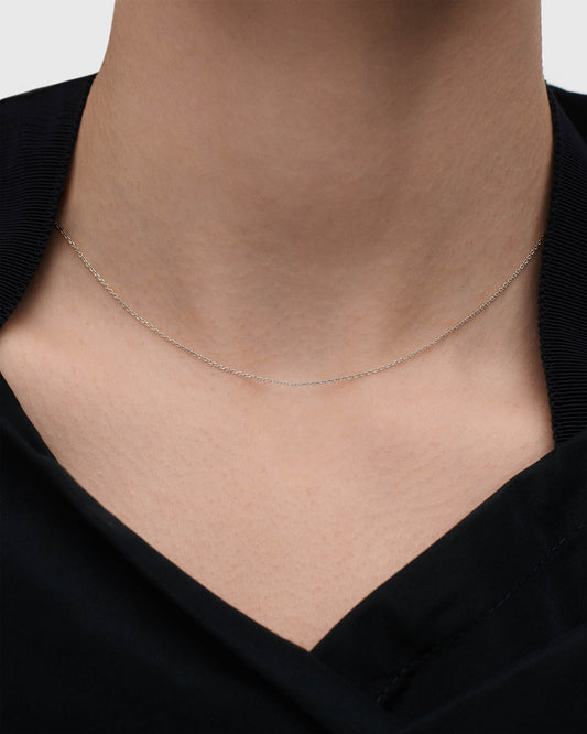 Collana PD PAOLA Collana a catena in oro bianco Jane CO06-B48-U