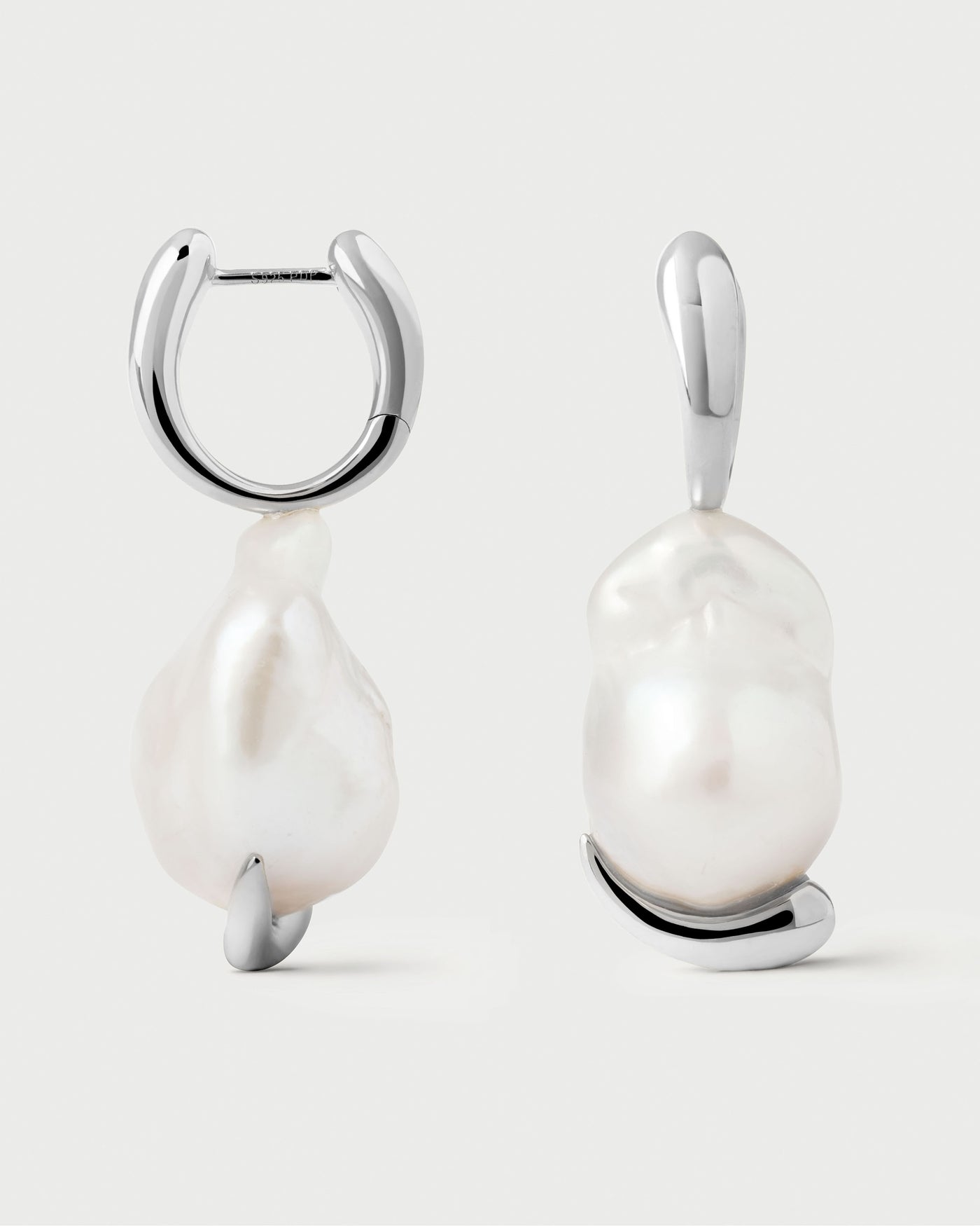 Orecchini PD PAOLA La Perla Marea Hoops Silver ARB2-G53-U