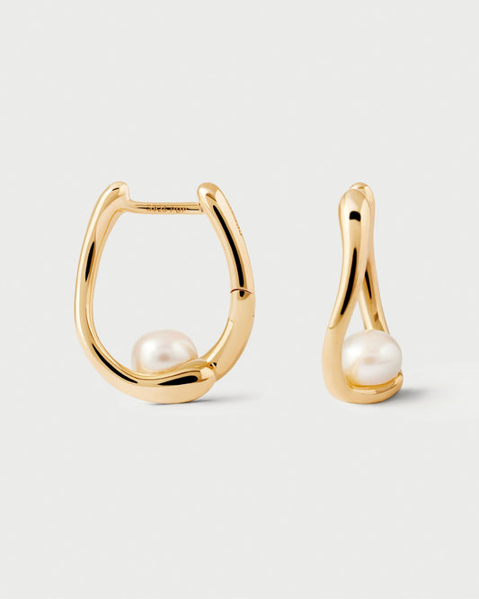 Orecchini PDPAOLA La Perla Aura Hoops ARB1-G51-U