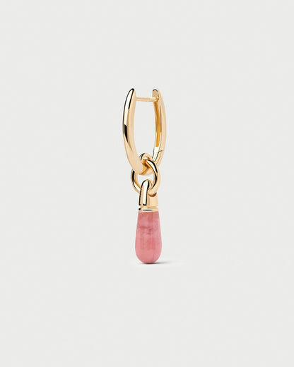 Piercing PD PAOLA Rhodochrosite Jupiter Single Hoop PGB1-397-U