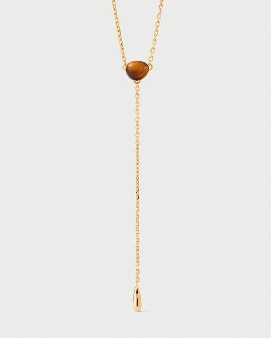 Collana PDPAOLA Tiger Eye Stella COB1-C32-U