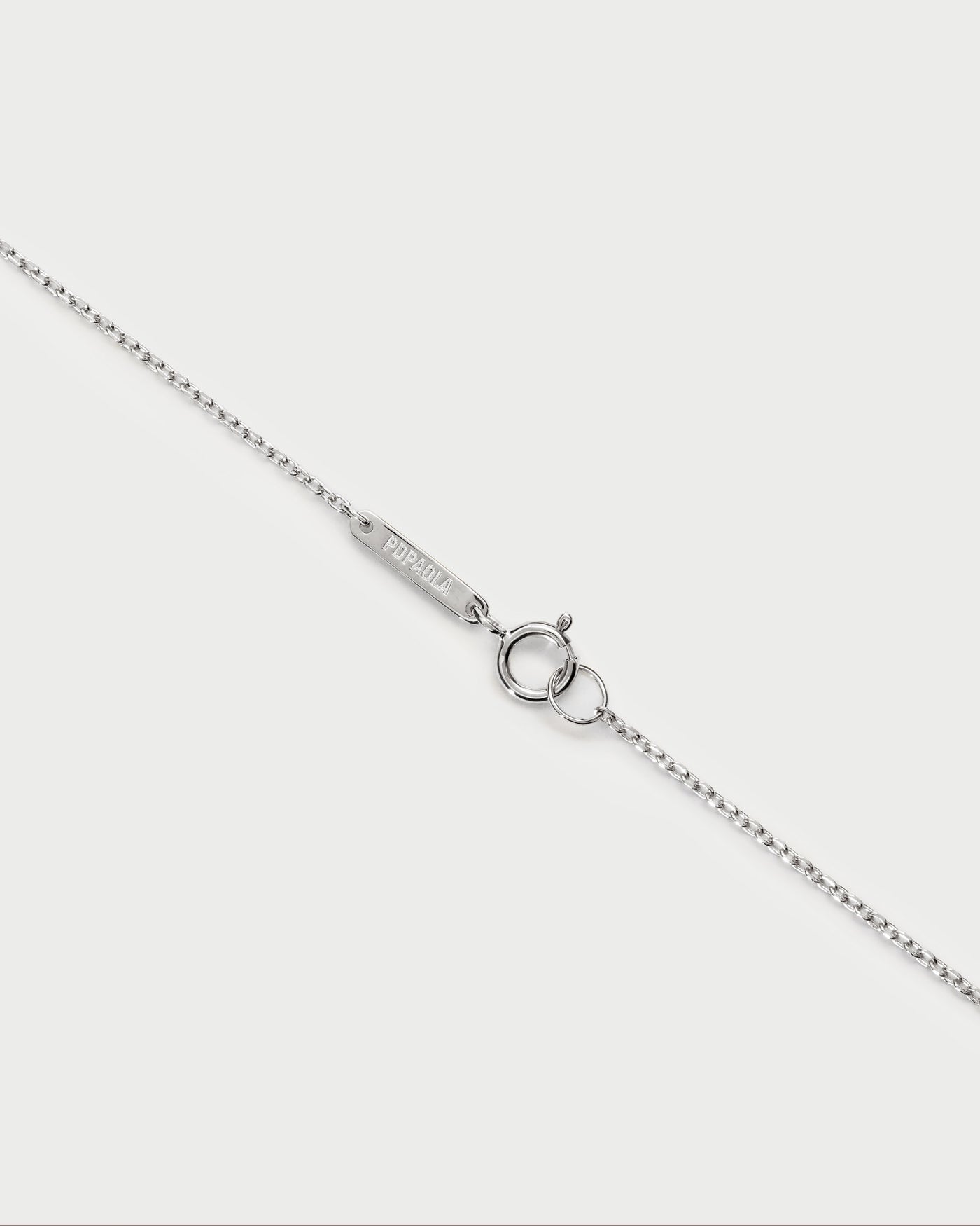 Collana PD PAOLA Y initial silver pendant necklace CO02-B98-U
