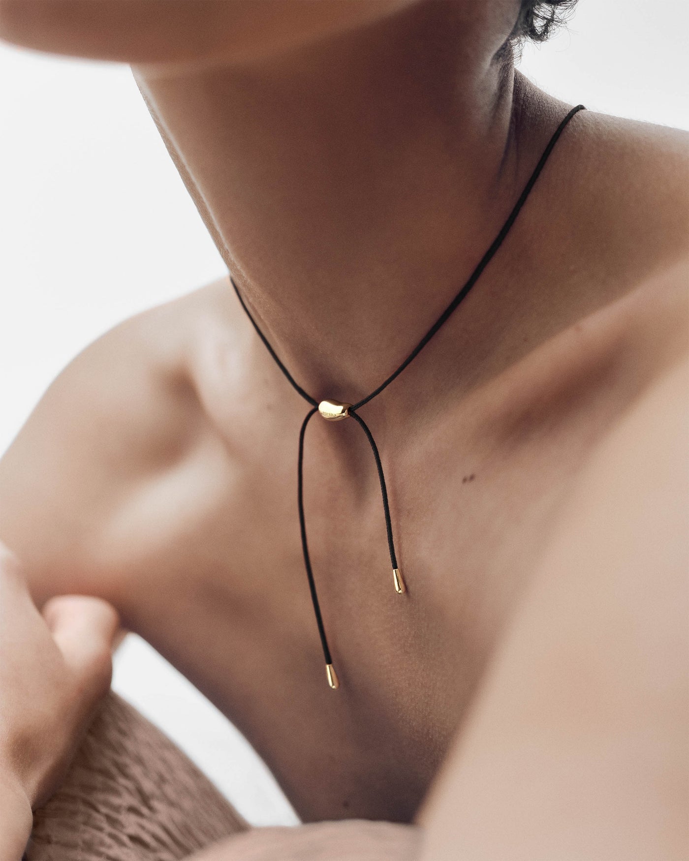 Collana PD PAOLA Rodeo Black Cord Necklace COB1-A40