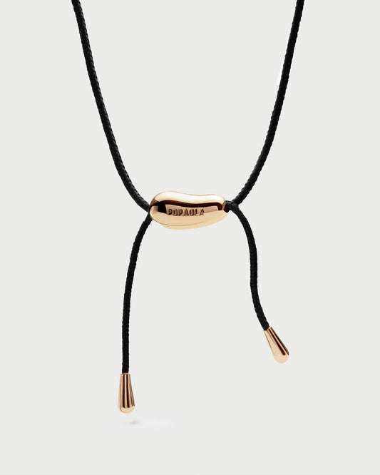 Collana PD PAOLA Rodeo Black Cord Necklace COB1-A40