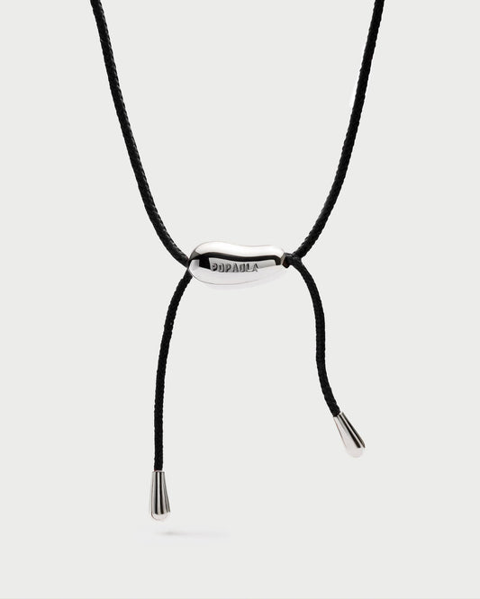 Collana PDPAOLA Rodeo con corda nera COB2-A40