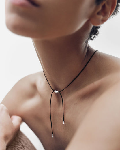 Collana PD PAOLA Collana Rodeo con corda nera COB2-A40