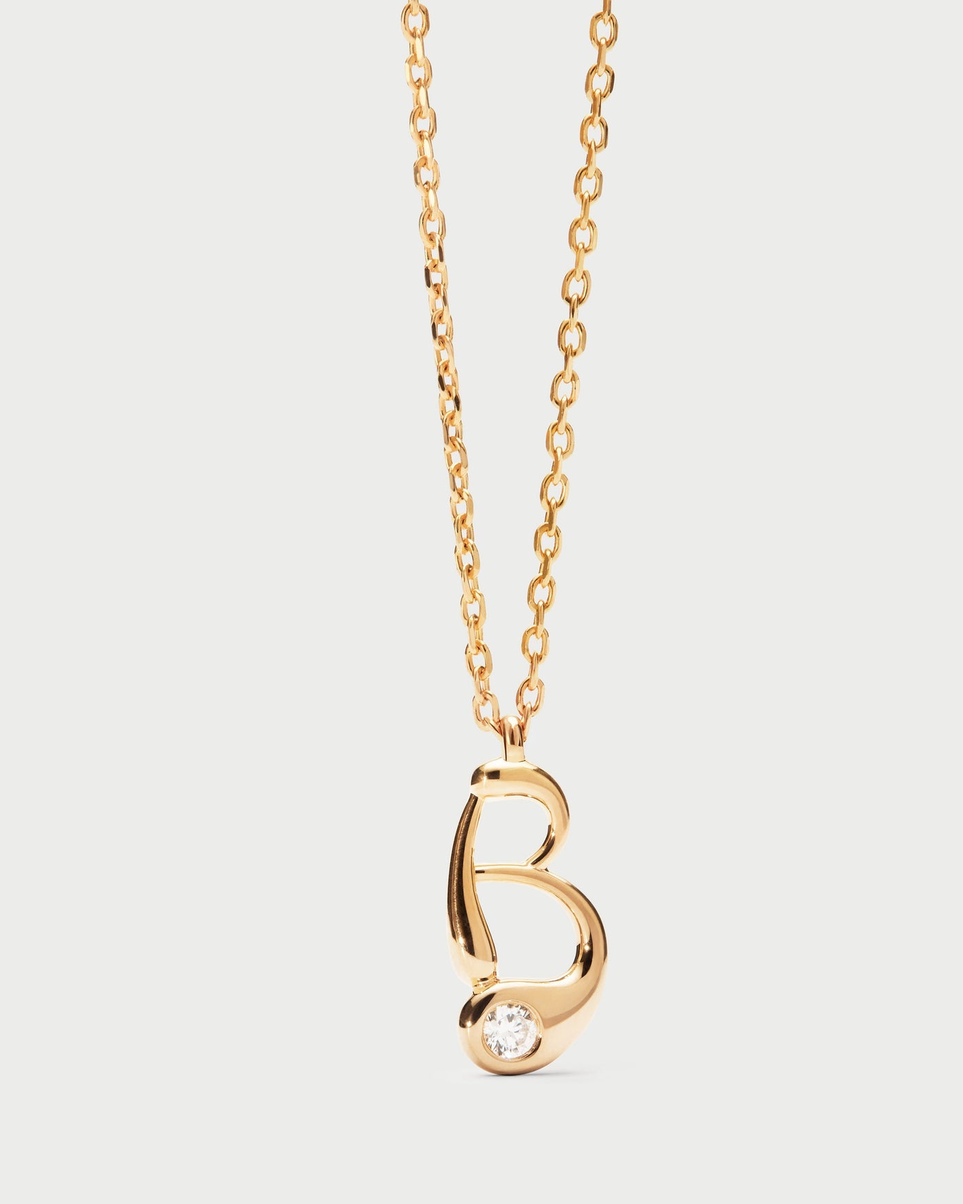 Collana PD PAOLA Collana con pendente iniziale B CO01-B75-U