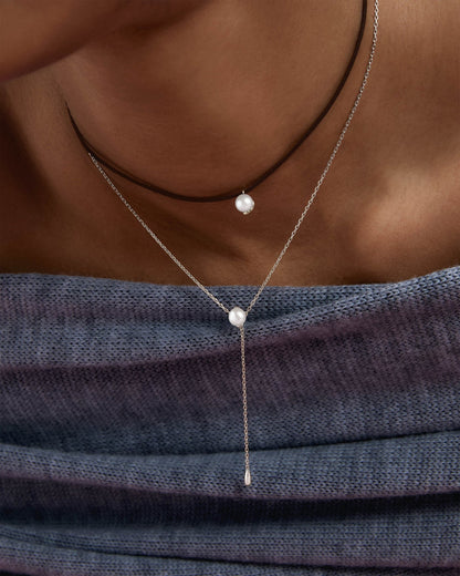 Collana PD PAOLA Pearl Stella Silver COB2-C30-U