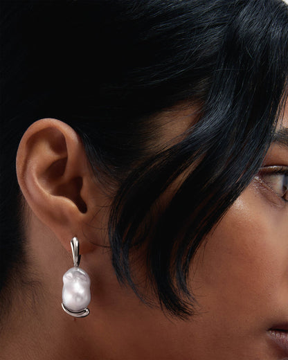 Orecchini PD PAOLA La Perla Marea Hoops Silver ARB2-G53-U