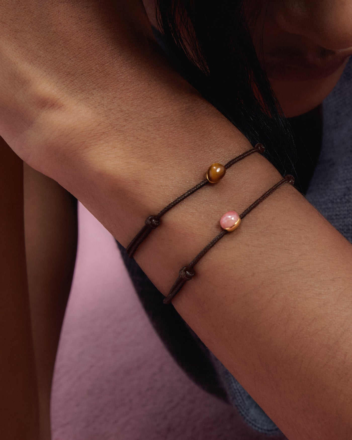 Bracciale PD PAOLA Rhodochrosite Orion Cord PUB1-A53-U
