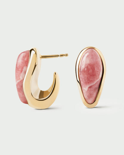 Orecchini PD PAOLA Rhodochrosite Luna ARB1-G03-U