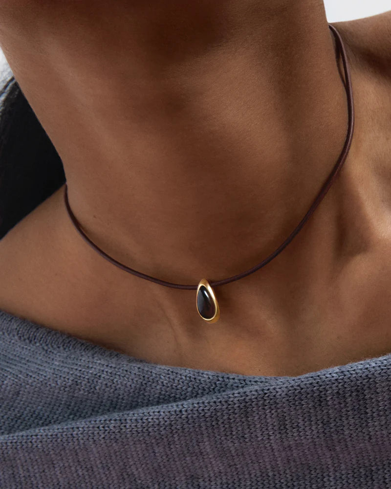 Collana PD PAOLA Quartz Luna Cord COB1-B52-U