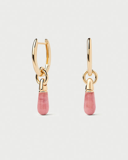 Piercing PD PAOLA Rhodochrosite Jupiter Single Hoop PGB1-397-U