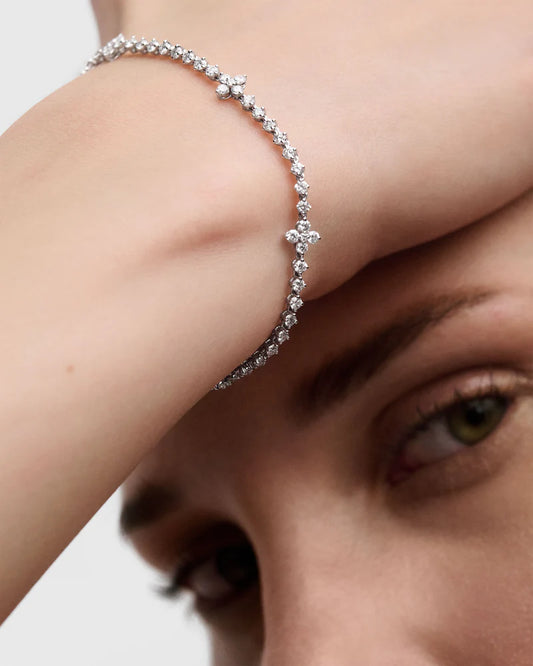Bracciale PD PAOLA Bracciale Maggie Cascade in diamanti e oro bianco PU06-A24