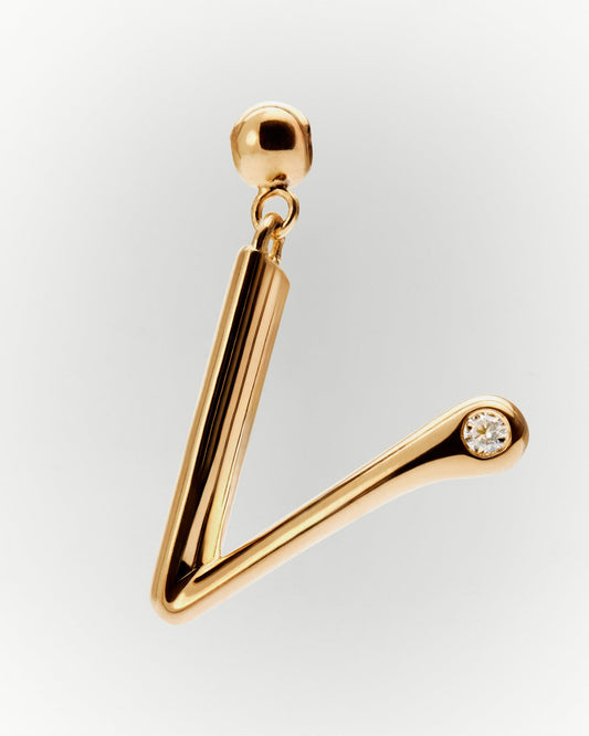 Charm PD PAOLA Lettera V CH01-350-U