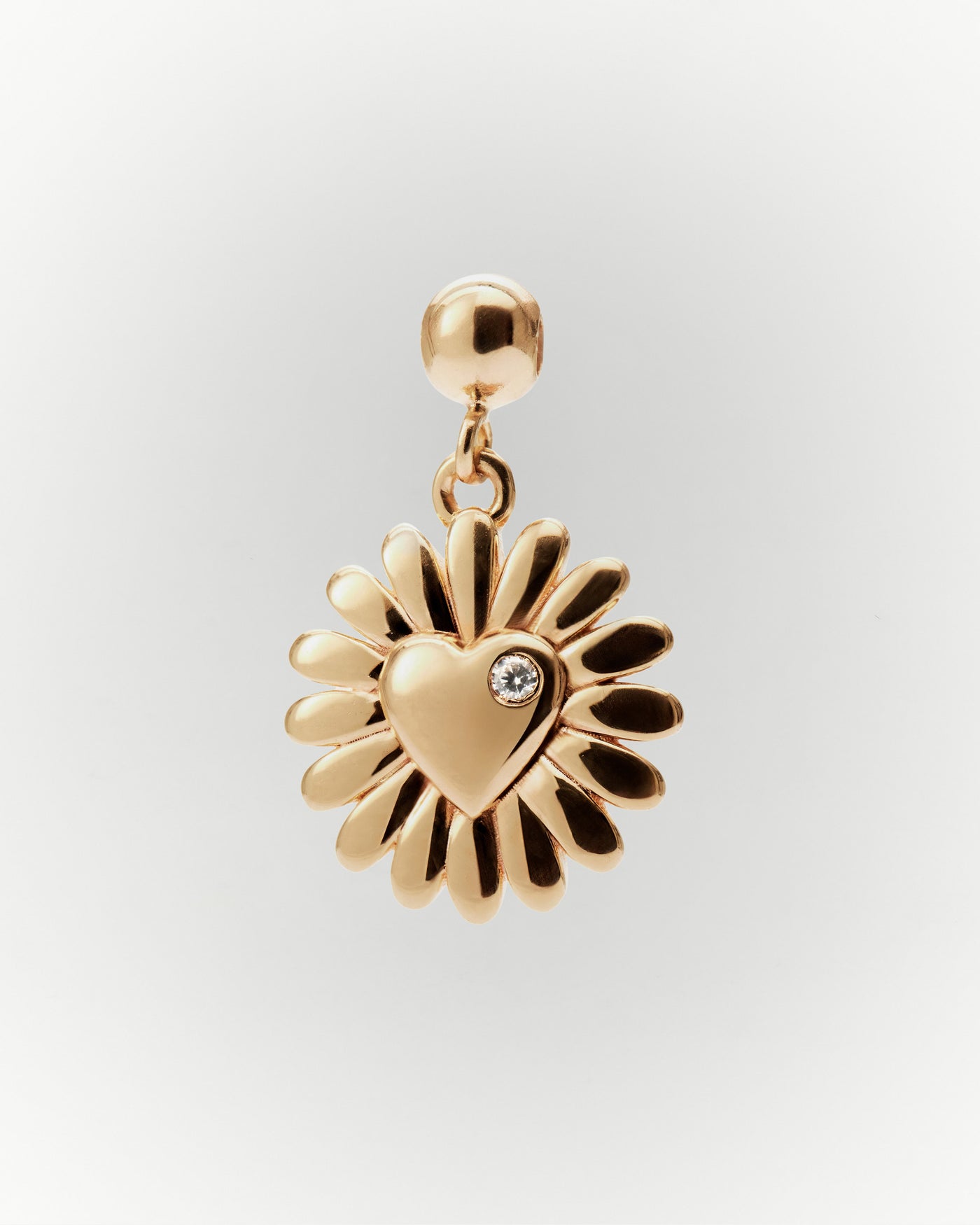 Charm PD PAOLA Floral Heart CH01-359-U