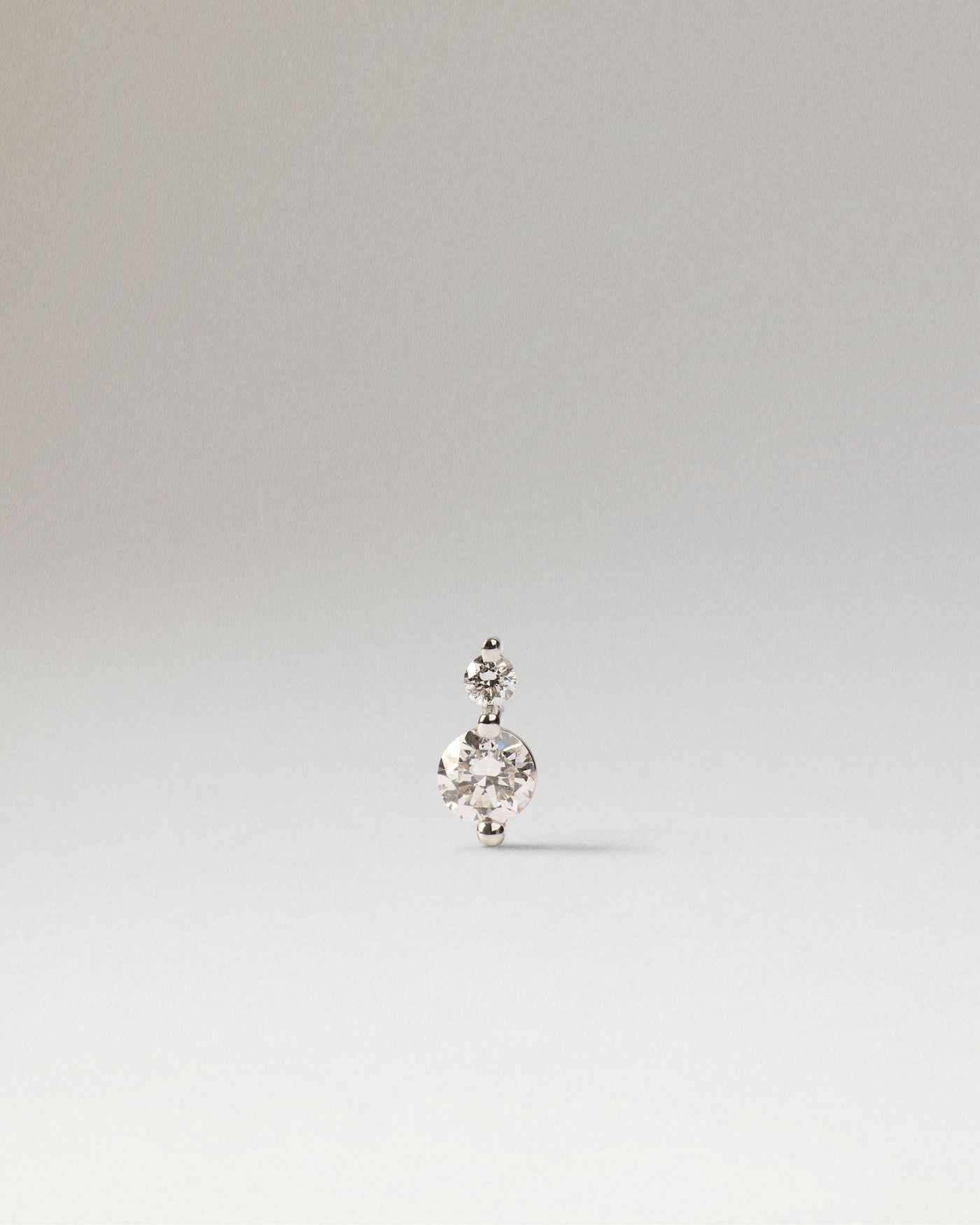 Piercing PD PAOLA Piercing orecchio in diamanti e oro bianco Eve Mini PG06-385-U