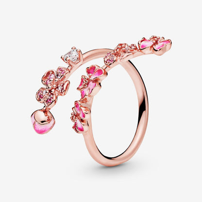 Anello Pandora Ramo di Fiori di Pesco 188088NCCMX