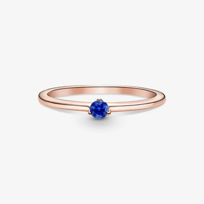 Pandora Blue Solitaire Ring 189259C04