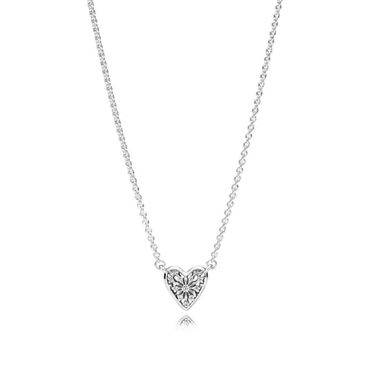 Collana Con Pendente Cuore D’inverno 396370CZ-45