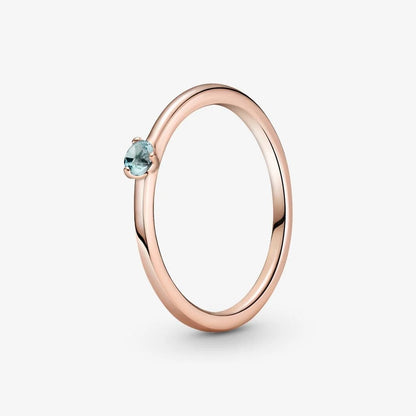 Pandora Blue Solitaire Ring 189259C02