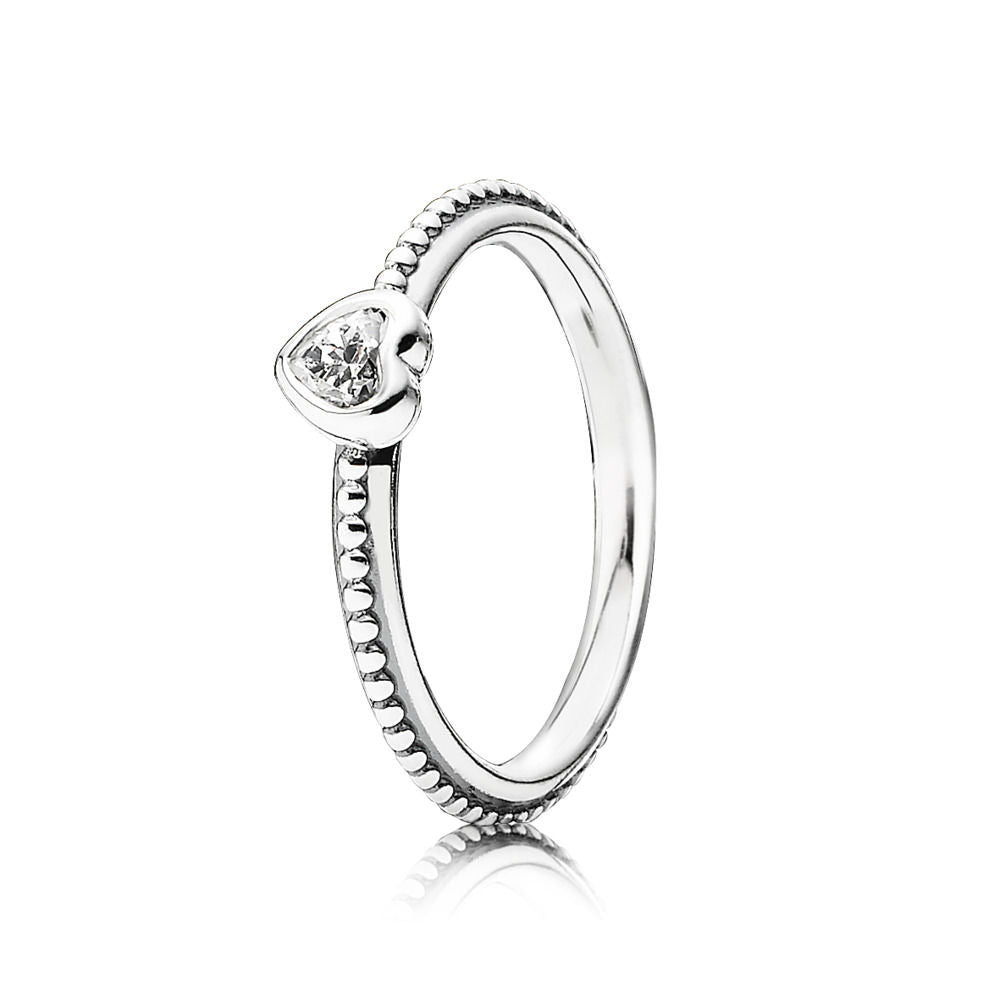 Pandora Heart Ring 190896CZ