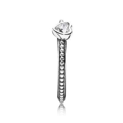 Pandora Heart Ring 190896CZ