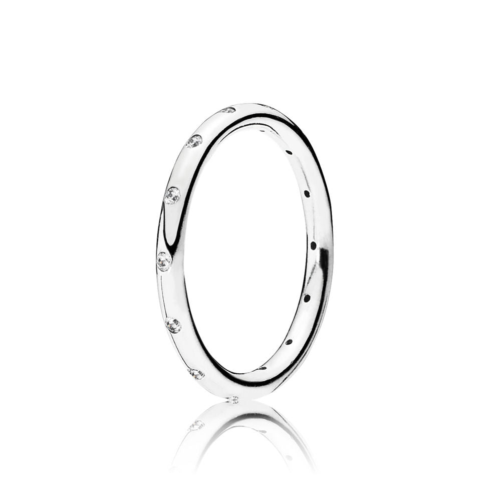 Anello Pandora Gocce d'Argento 190945CZ