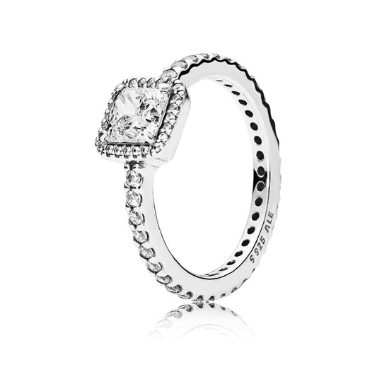 Anello Pandora Punto Luce Quadrato 198863C01