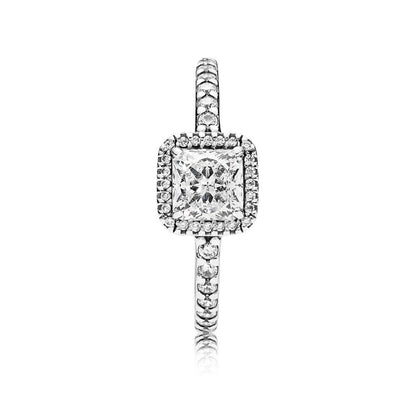 Anello Pandora Punto Luce Quadrato 198863C01