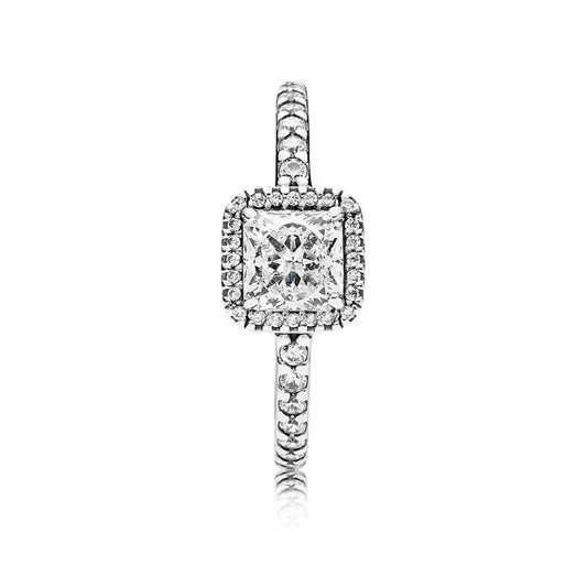 Anello Pandora Punto Luce Quadrato 198863C01