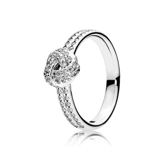 Anello Pandora Nodo d'Amore 190997CZ