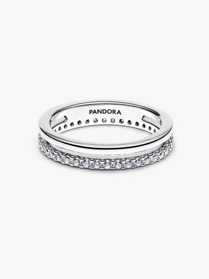 Anello Pandora Doppia Fascia 193799C01