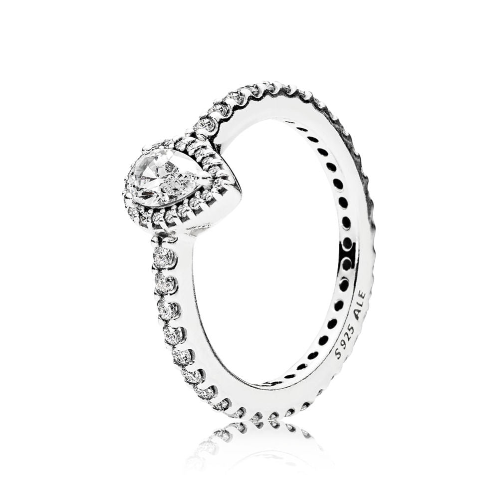 Anello Pandora Goccia Luminosa 196254CZ