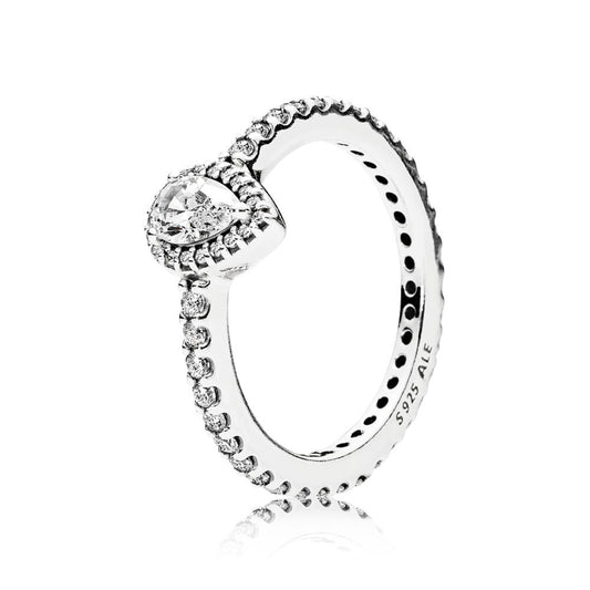 Anello Pandora Goccia Luminosa 196254CZ