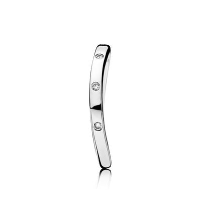 Pandora Swirl of Drops Ring 197113CZ