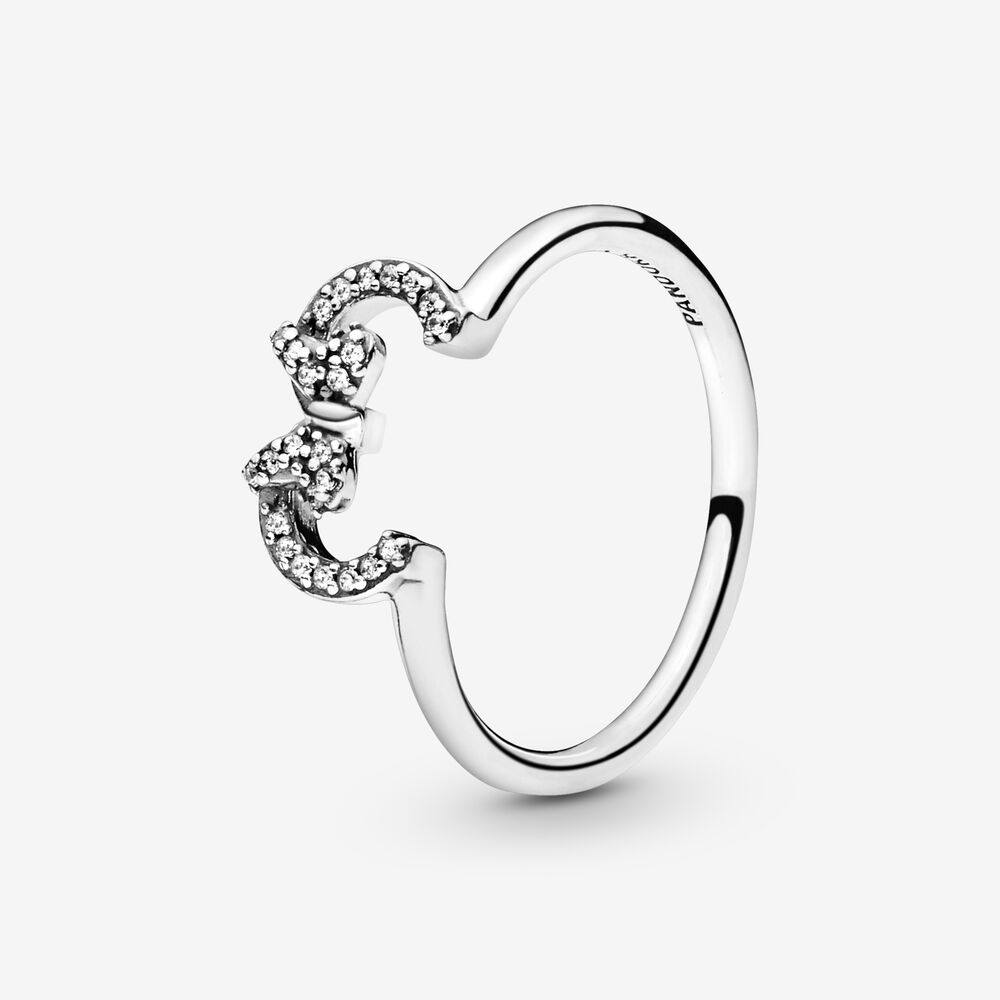 Pandora Minnie Mouse Profile Ring 197509CZ