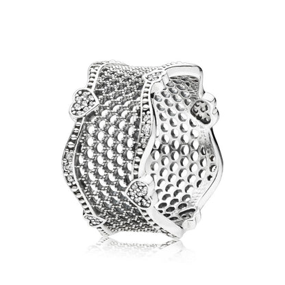 Pandora Lace of Love Ring 197706CZ