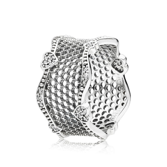 Pandora Lace of Love Ring 197706CZ