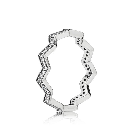 Pandora Zigzag Sparkling Ring 197751CZ