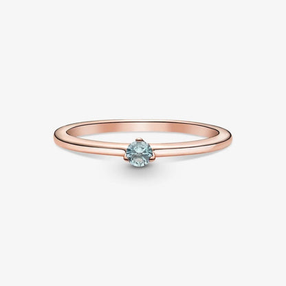 Pandora Blue Solitaire Ring 189259C02