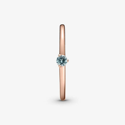 Pandora Blue Solitaire Ring 189259C02