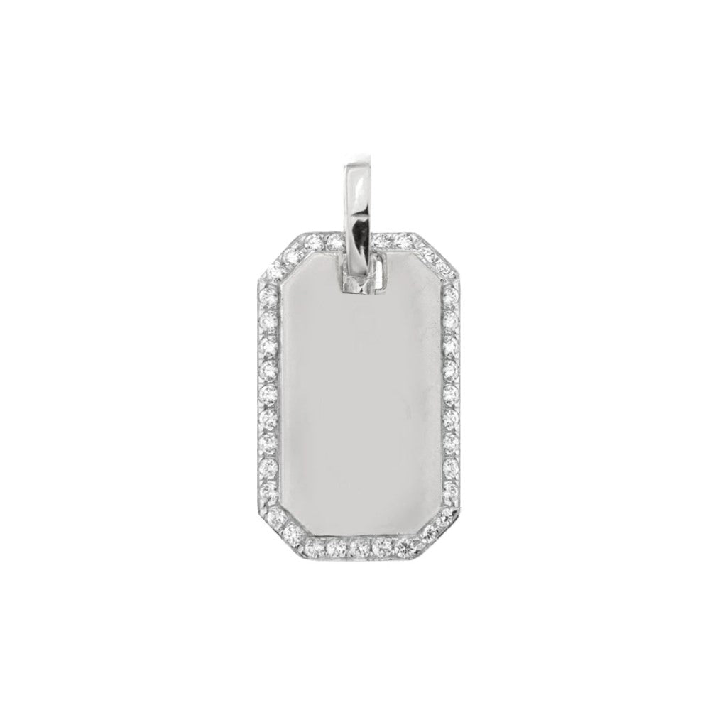 Girocollo Rue Des Mille Medaglia Plain - Catena e Punto GRZ-009-RT-LIS