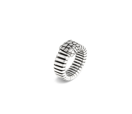 Anello Tubogas Croco Giovanni Raspini 12537