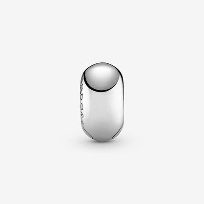 Pandora Clip with Round Purple Solitaire 799204C02