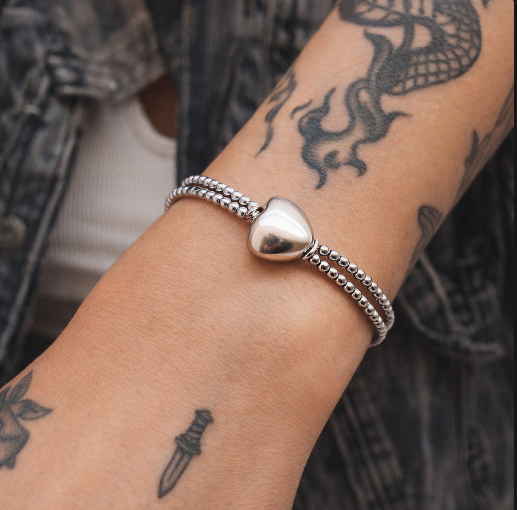Bracciale Spadarella spadino San Valentino cuore big - SPBR760