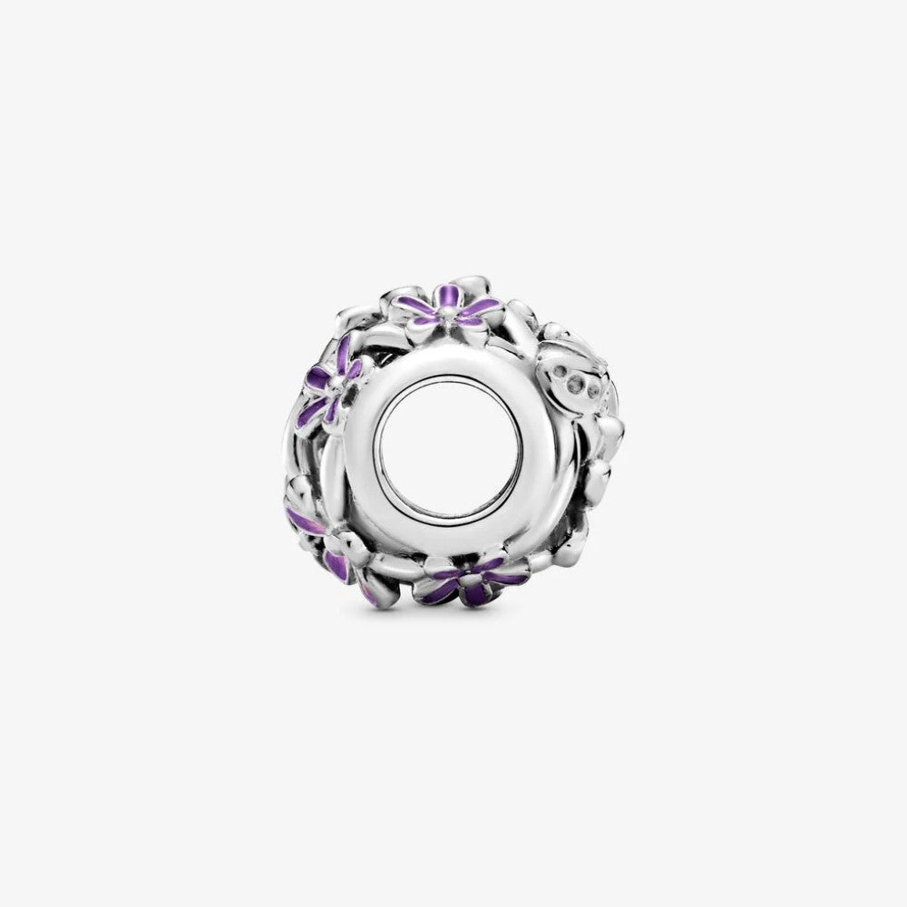 Pandora Purple Daisy Charm with Openwork 798772C02