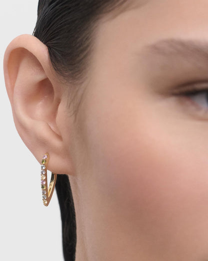 Orecchini PD PAOLA Multicolor Gloss Hoops ARB1-G26