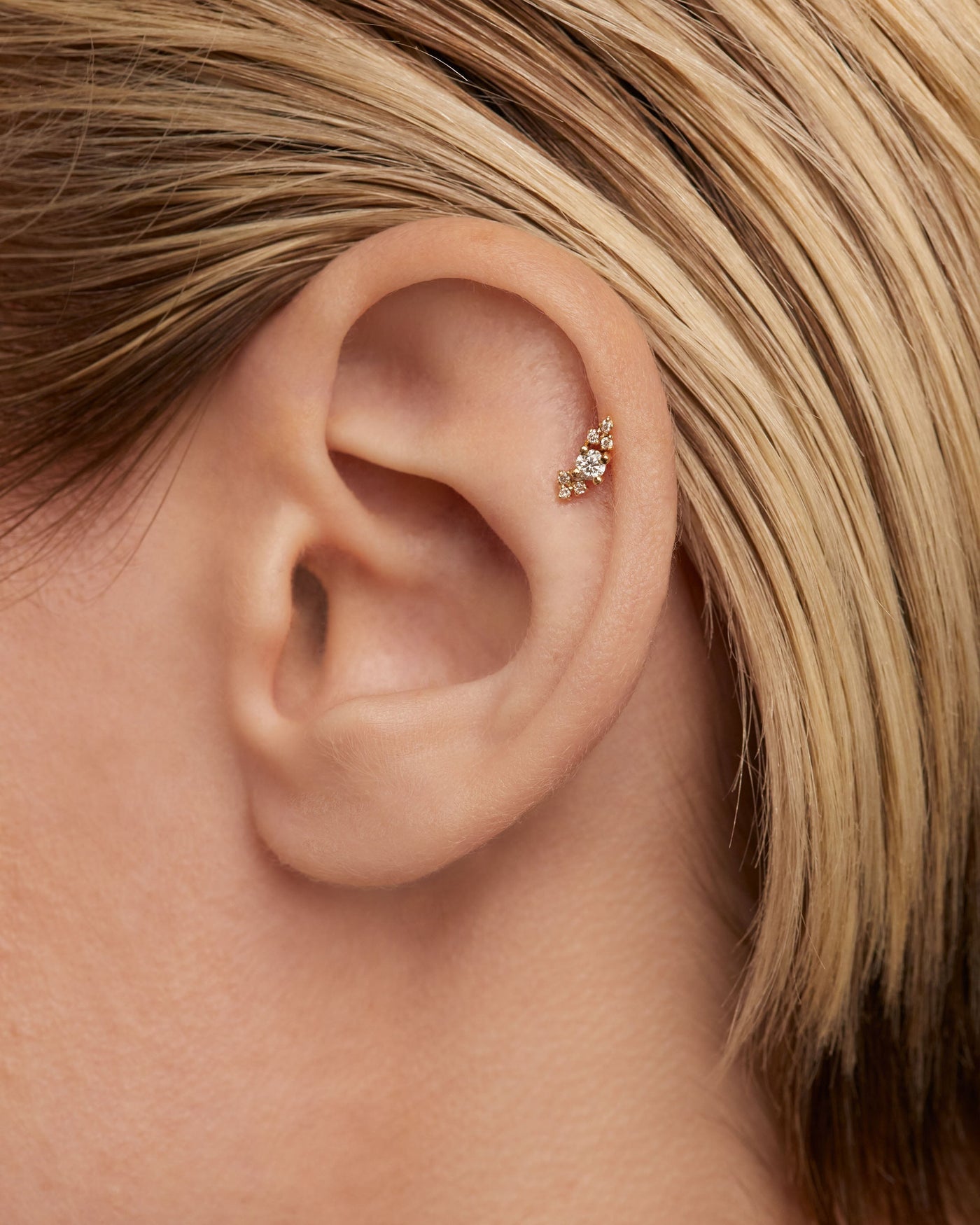 Piercing PD PAOLA Piercing orecchio in Diamanti e Oro Amelie PG05-034-U